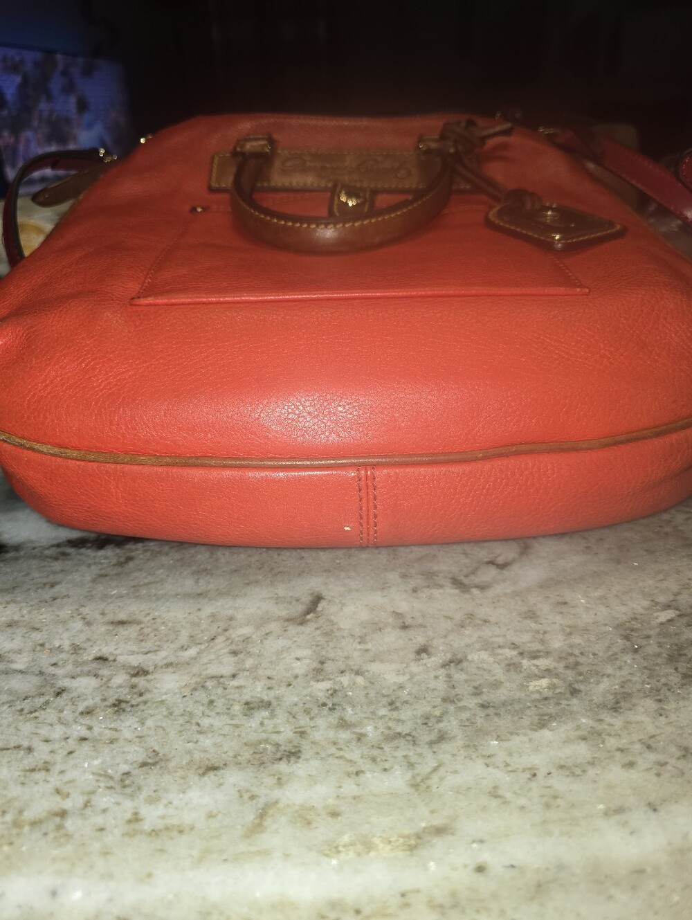 Dooney & Bourke Orange Dillon Shoulder Bag - Picture 3 of 9